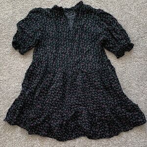 Zara Floral Baby Doll Dress Size XS - runs big
